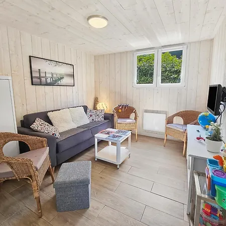 샬레 Cosy Bord De 3 메르빌프랑세빌플라쥐